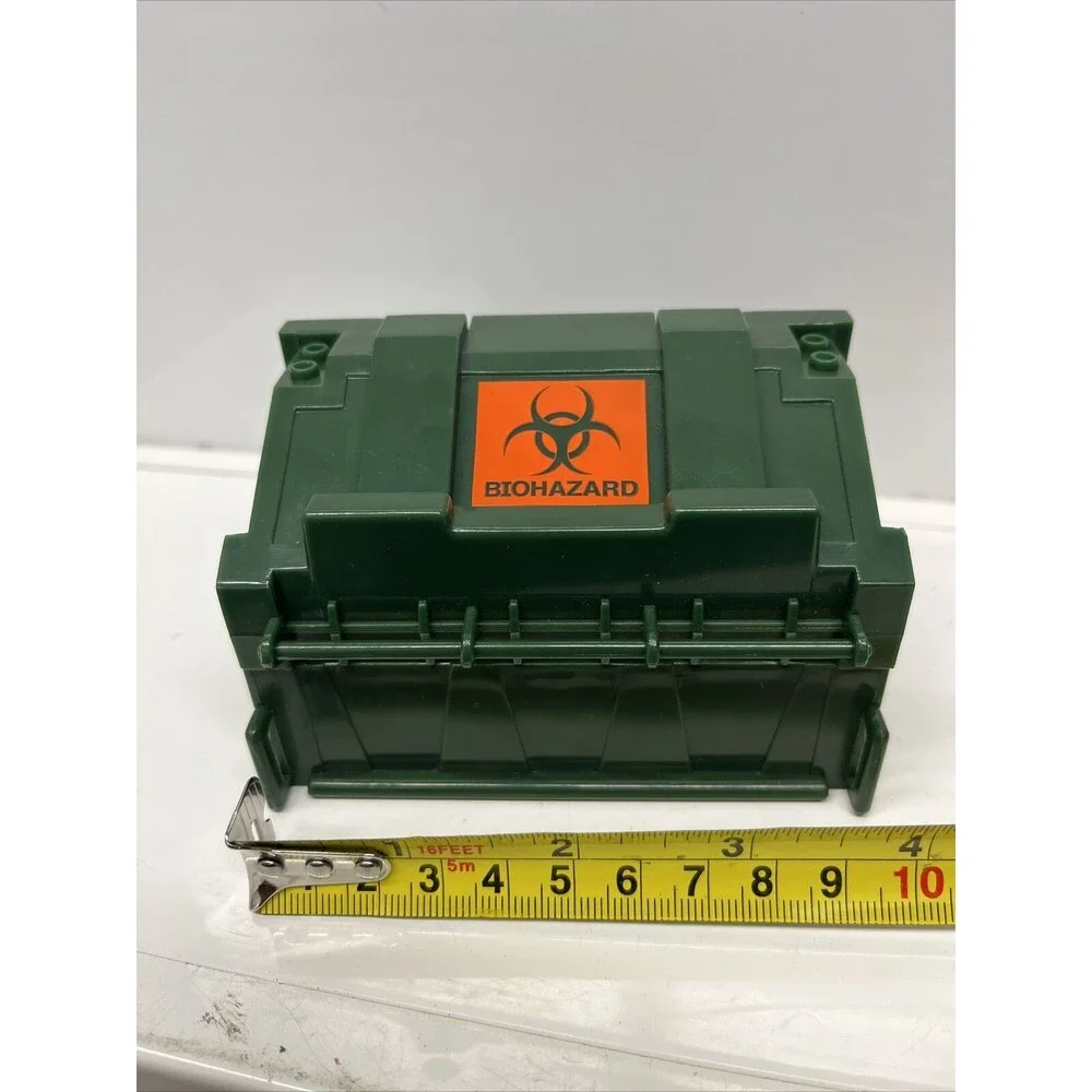 Green Lego Containers (for Building) - Set of 2